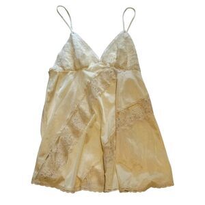 Cream Vintage Cami/night slip